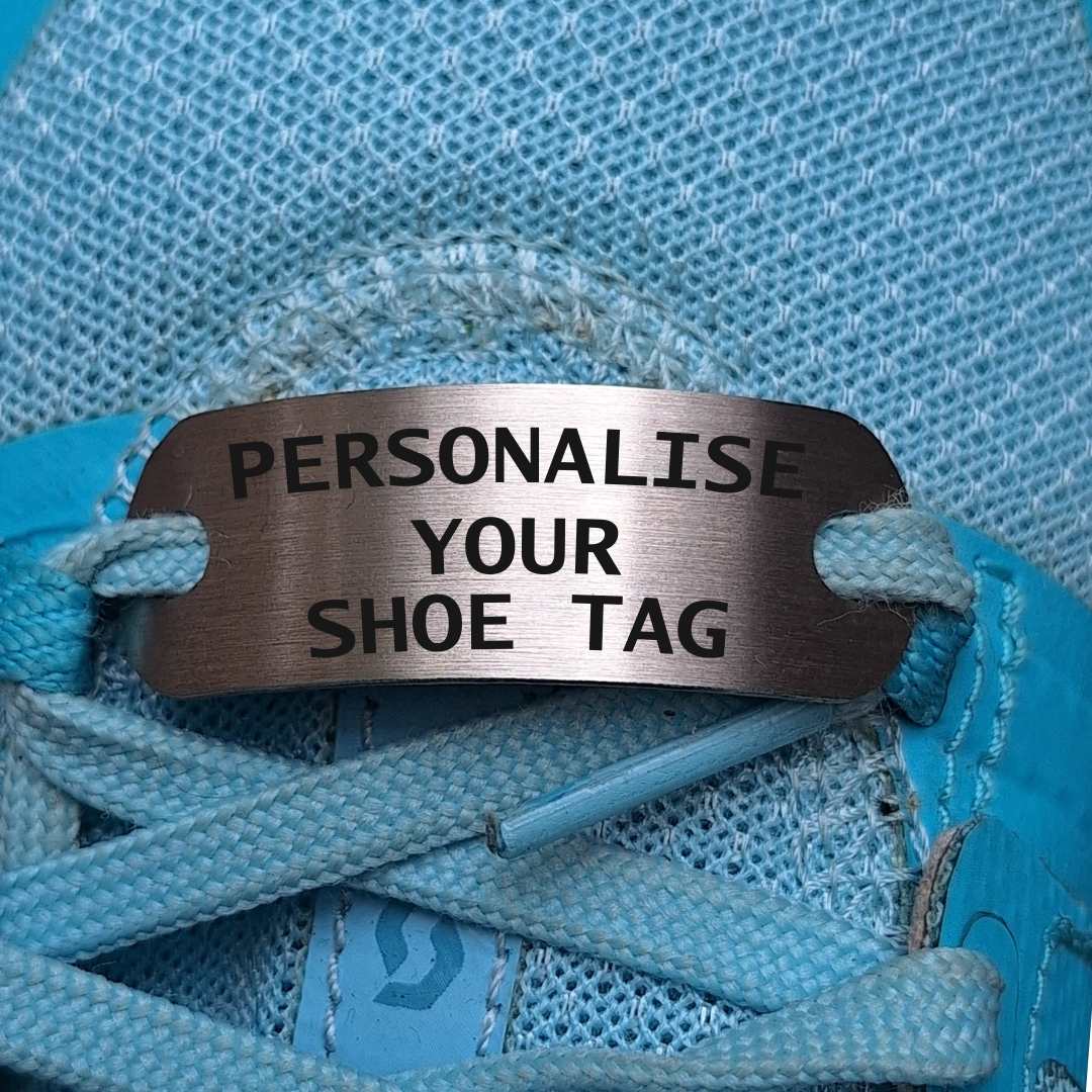 Personalised Shoe Tag SA Medal Hangers