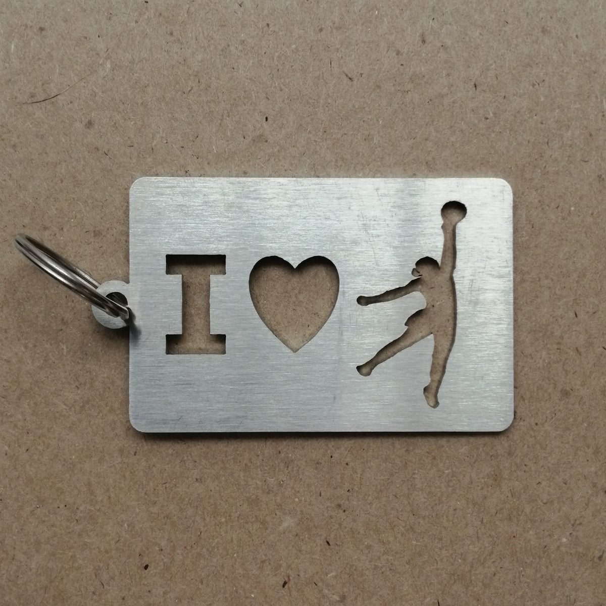 Love Netball Keyring – SA Medal Hangers - Main Image