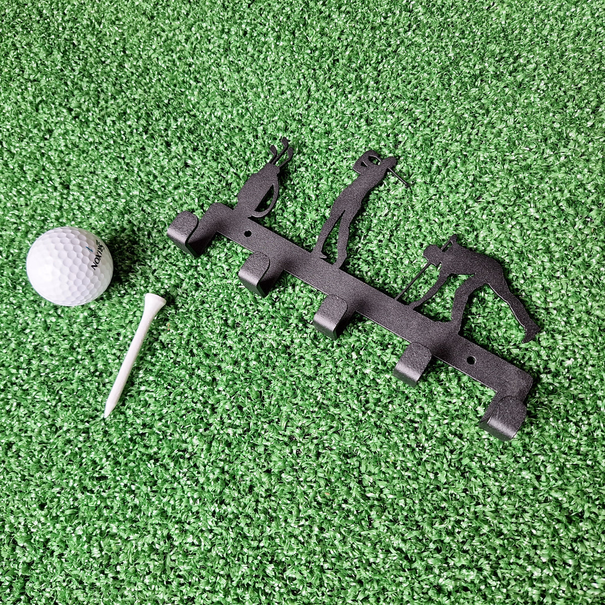 Golf Player Key Hanger SA Medal Hangers