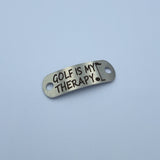 Golf is my Therapy - Shoe Tag