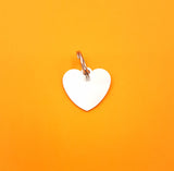 Engraved Pet ID Tag - Heart Shaped