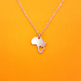 Africa Heart Pendant