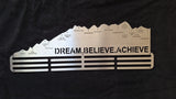 Comrades Marathon Medal Display Hanger, with engraved points.  Personalised with a quote