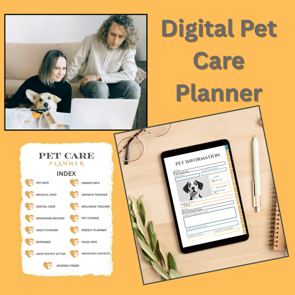 Digital Pet Care Planner
