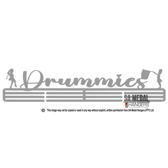 Drummies Medal Hanger