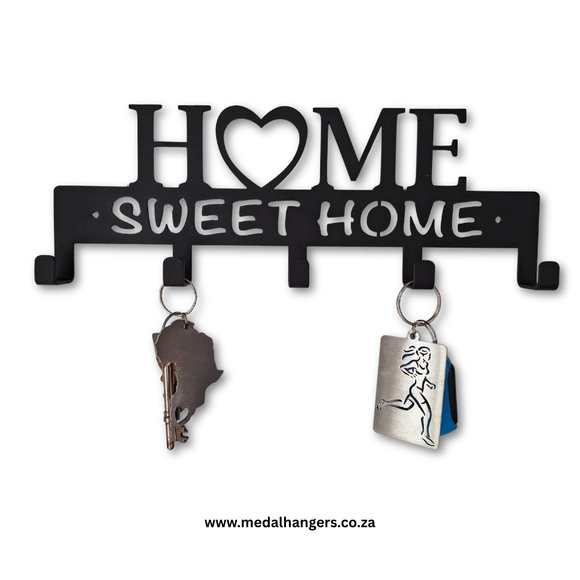 Home Sweet Home 5 Hook Key Hanger