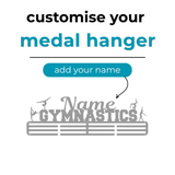 Personalised Medal Hanger | Add your name | Gymnastics