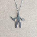 Hockey Goalie Necklace | Stainless Steel Pendant and Chain