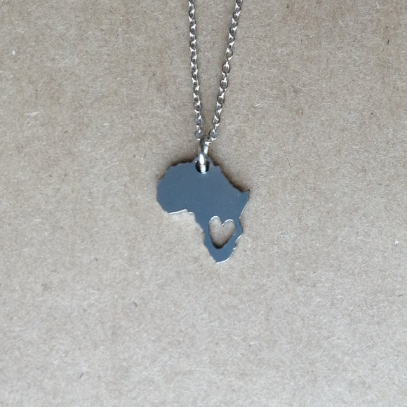 Africa Heart Pendant