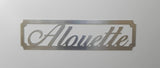 Personalised Stable Door | Horse Name Signs | Stainless Steel