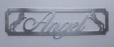 Personalised Stable Door | Horse Name Signs | Stainless Steel
