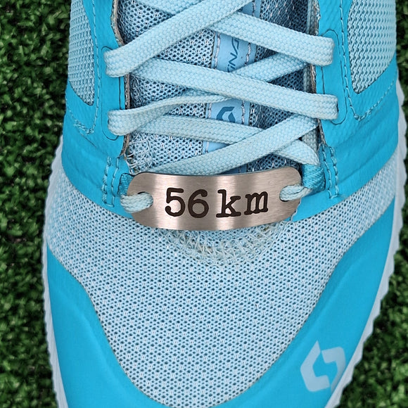 56km - Distance Shoe Tag