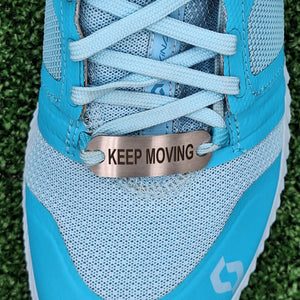 Keep Moving - Shoe Tag