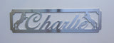Personalised Stable Door | Horse Name Signs | Stainless Steel