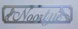 Personalised Stable Door | Horse Name Signs | Stainless Steel