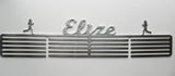 Personalised Medal Display Hanger, stainless steel, Elize Runner 