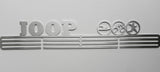 Personalised Medal Display Hanger, stainless steel, JOOP Triathlon Swimming Bike Runner Name