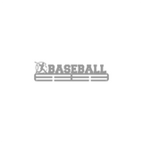 SA Medal Hangers Baseball Medal Dispaly with a player and wording Stainless Steel