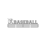 SA Medal Hangers Baseball Medal Dispaly with a player and wording Stainless Steel