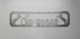 Personalised Stable Door | Horse Name Signs | Stainless Steel