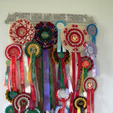 SA Medal Hangers | Personalised Rosette Hanger, Stainless Custom-made. Display your rosettes. Terriers. Dogs. Dog Show Dog Agility