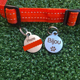 Round Pet ID Tag