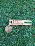 Personalised Divot Tool and Ball Marker - Golf Gifts