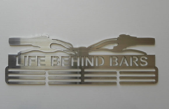 Life Behind Bars - Mountain Bike - Medal Hanger