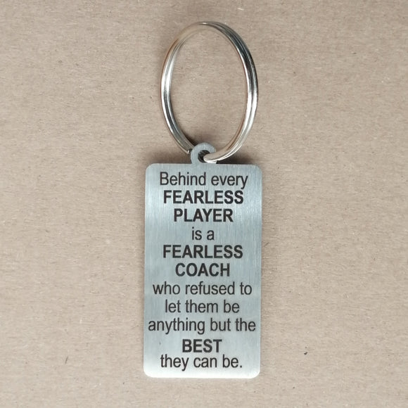 Fearless Player / Fearless Coach - Keyring