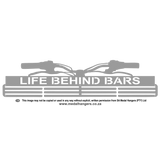 Life Behind Bars - Mountain Bike - Medal Hanger